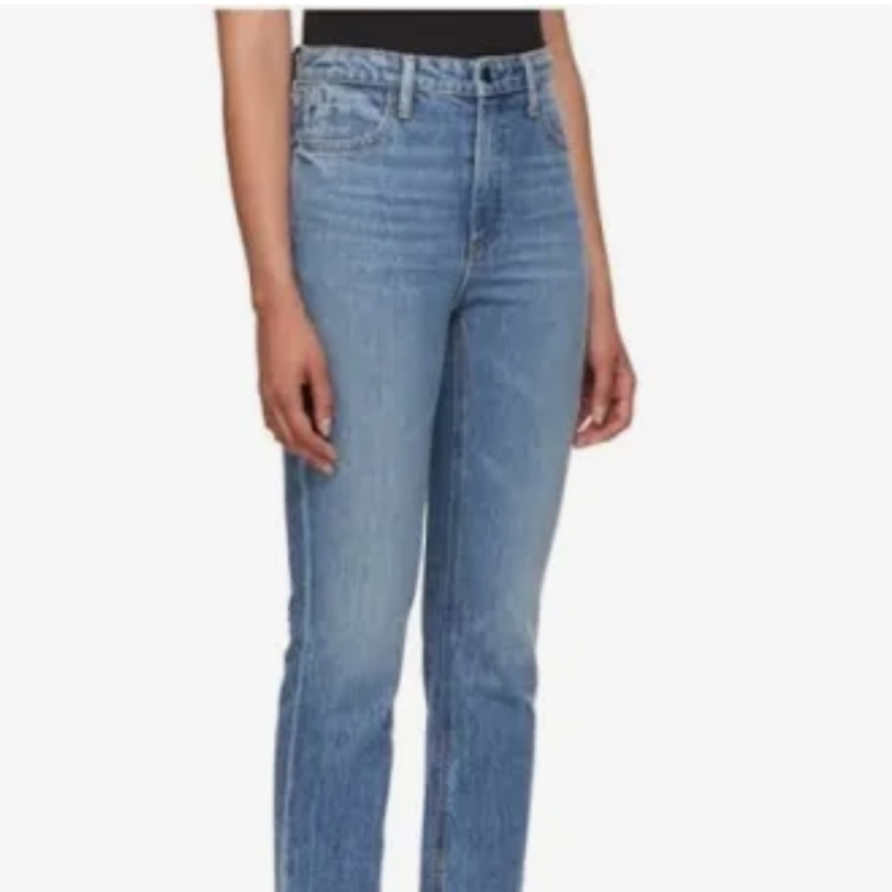 Alexander Wang Cult high rise straight leg jeans 28